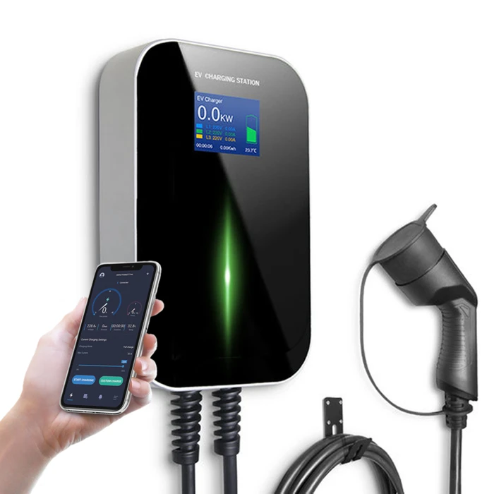 Miniatuur van Besen Smartcharge laadpaal (3,7 - 11kW) met RFID en 6 meter kabel (BS20-BC-11KW-RFID)