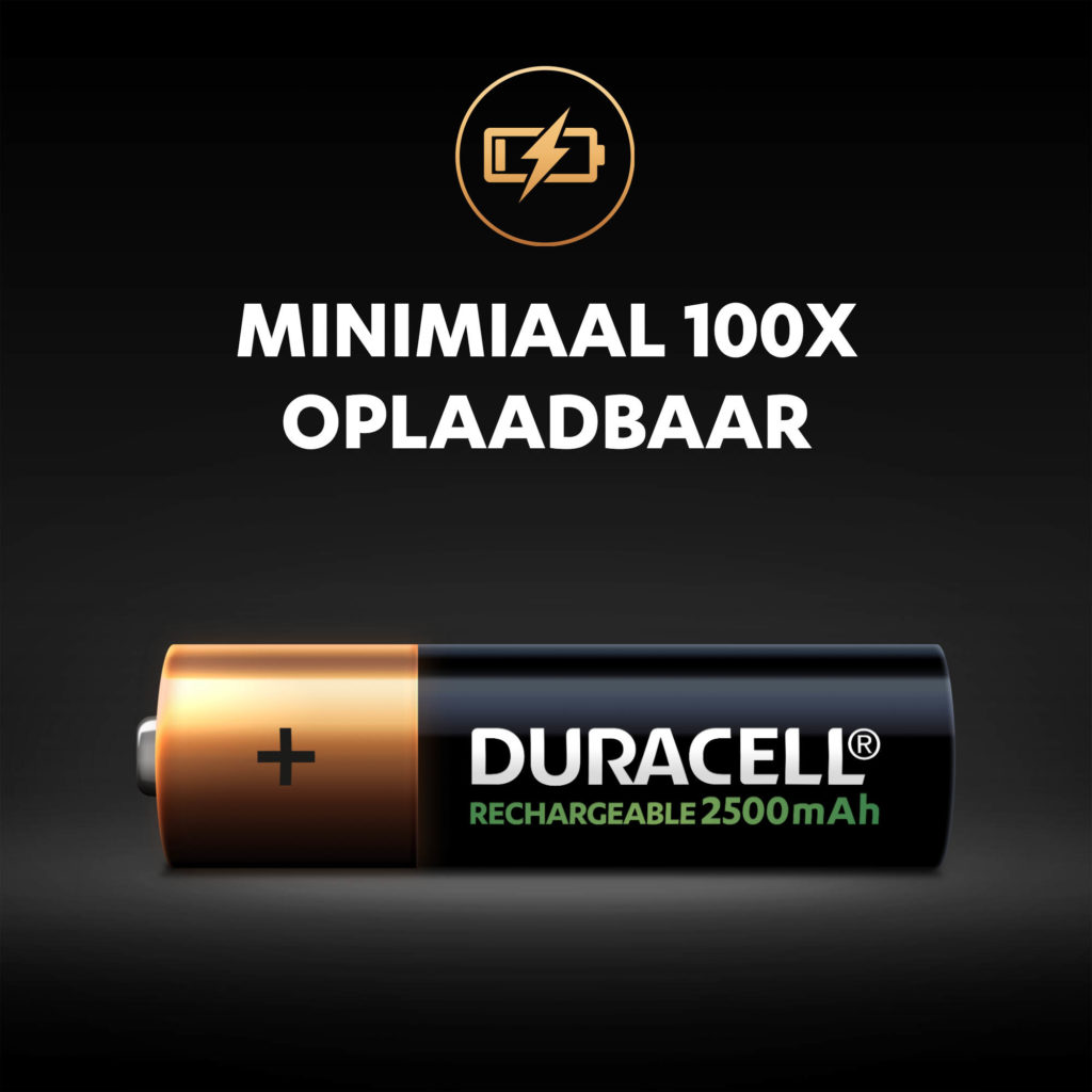 Miniatuur van Duracell oplaadbare batterijen Ultra AA 1,2V - verpakking 4 stuks (D057043)