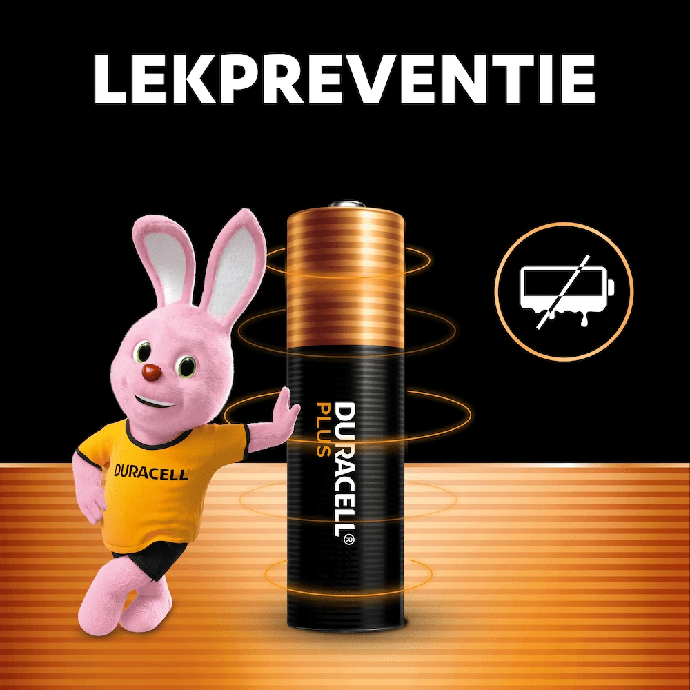 Miniatuur van Duracell Plus alkaline batterijen 100 AAA 1,5V - verpakking 4 stuks (D141117)