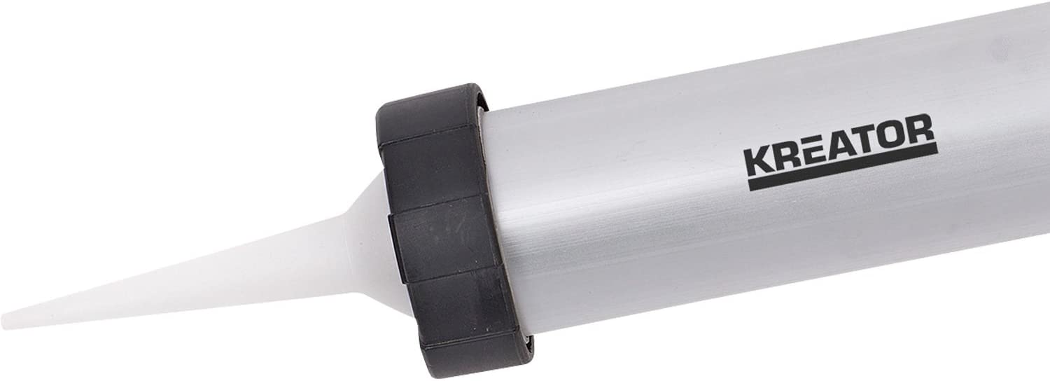 Miniatuur van Kreator aluminium kitpistool kitspuit gesloten 225mm/310ml (KRT551004)
