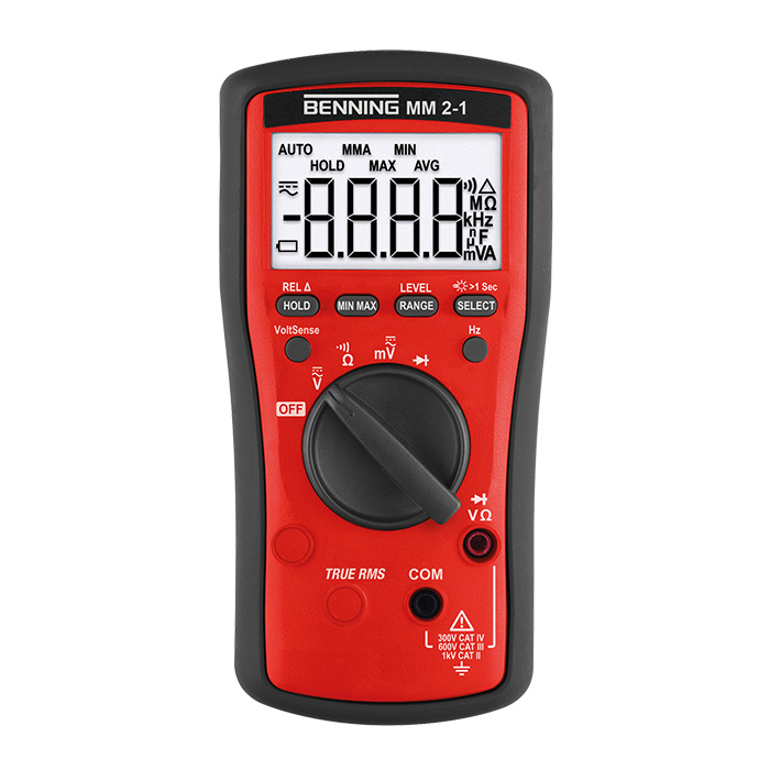 Miniatuur van Benning MM 2-1 digitale multimeter True RMS (044691)