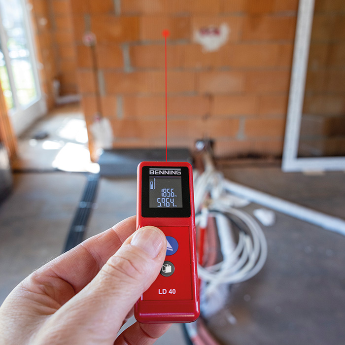 Miniatuur van Benning LD 40 laserafstandsmeter 0,05 - 40 meter (050500)