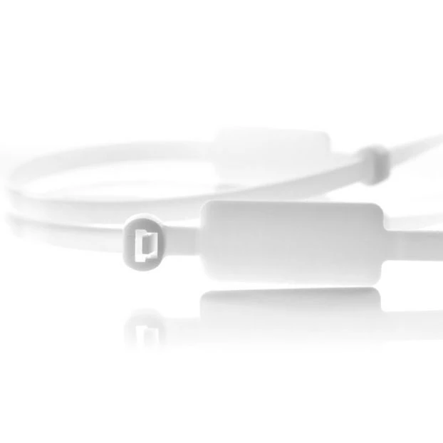 Miniatuur van WKK colsonband 4.8x300mm met markeerlabel (13x28mm) transparant - per 100 stuks (112196971)