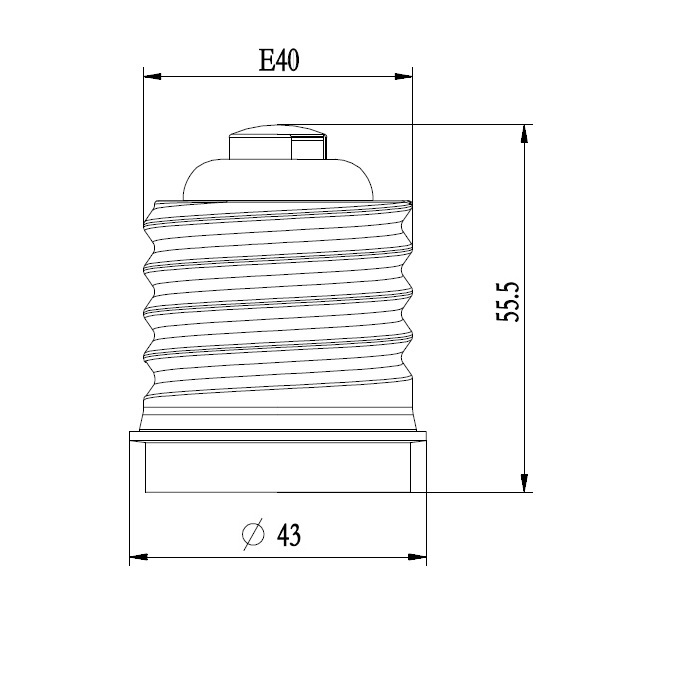 Miniatuur van Bailey verloopfitting adapter E40 naar E27 (144929)