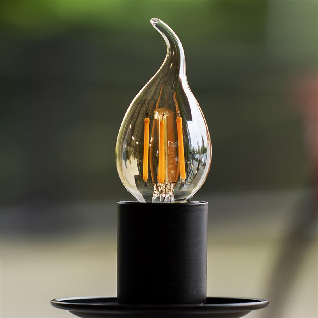 Miniatuur van Bailey LED lamp filament helder kaars E14 3.4W 470lm warm wit 2700K dimbaar (44949700)