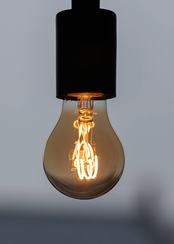 Miniatuur van Bailey LED lamp filament peer E27 3W 165lm extra warm wit 2000K dimbaar (143619)