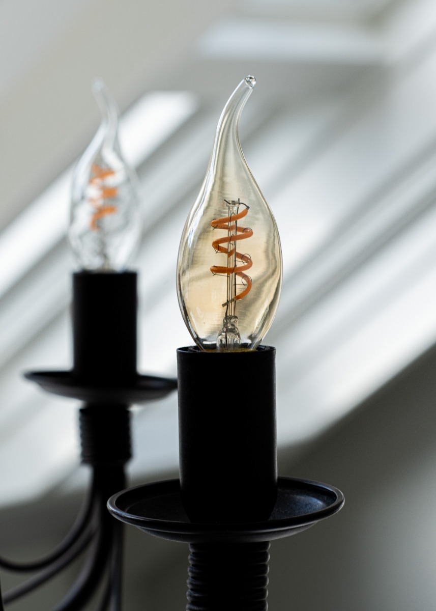 Miniatuur van Bailey LED lamp filament kaars E14 4W 300lm warm wit 2200K dimbaar (143054)