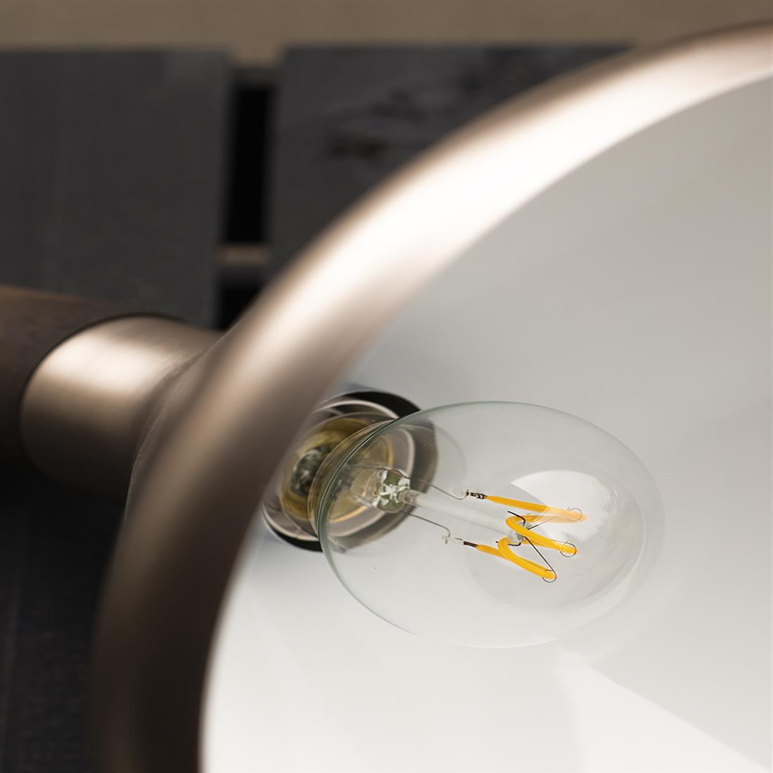Miniatuur van Bailey LED lamp filament bol E27 3W 190lm flame wit 2200K dimbaar (143620)