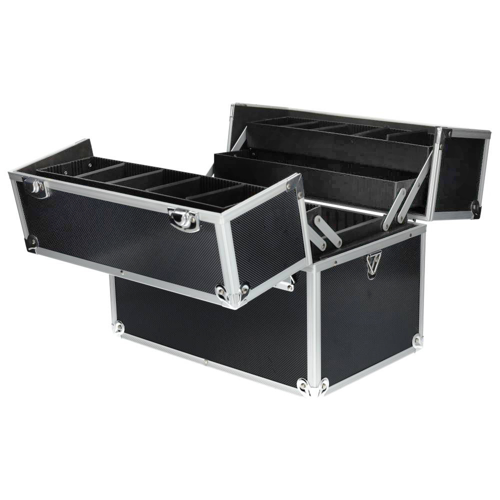 Miniatuur van Kreator aluminium opbergkist gereedschapskist 360x230x300mm zwart (KRT640301B)