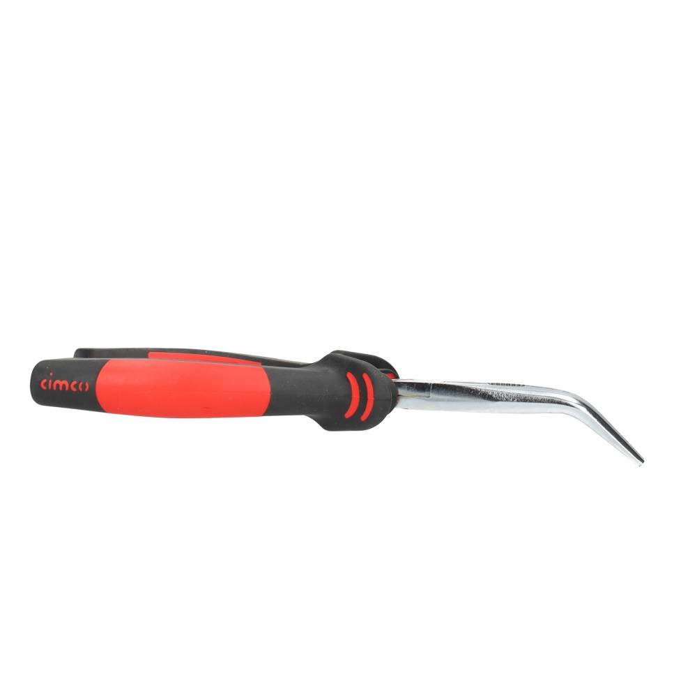 Miniatuur van Cimco gebogen langbek punttang telefoontang 1000V VDE 200mm (100238)