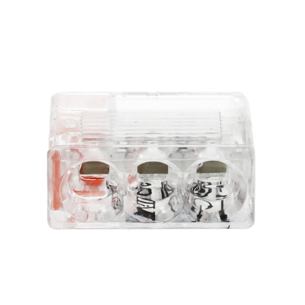 Miniatuur van EMhub mini lasklem 3-voudig 0,5-2,5 mm² steekverbinding - per 100 stuks (4083007)