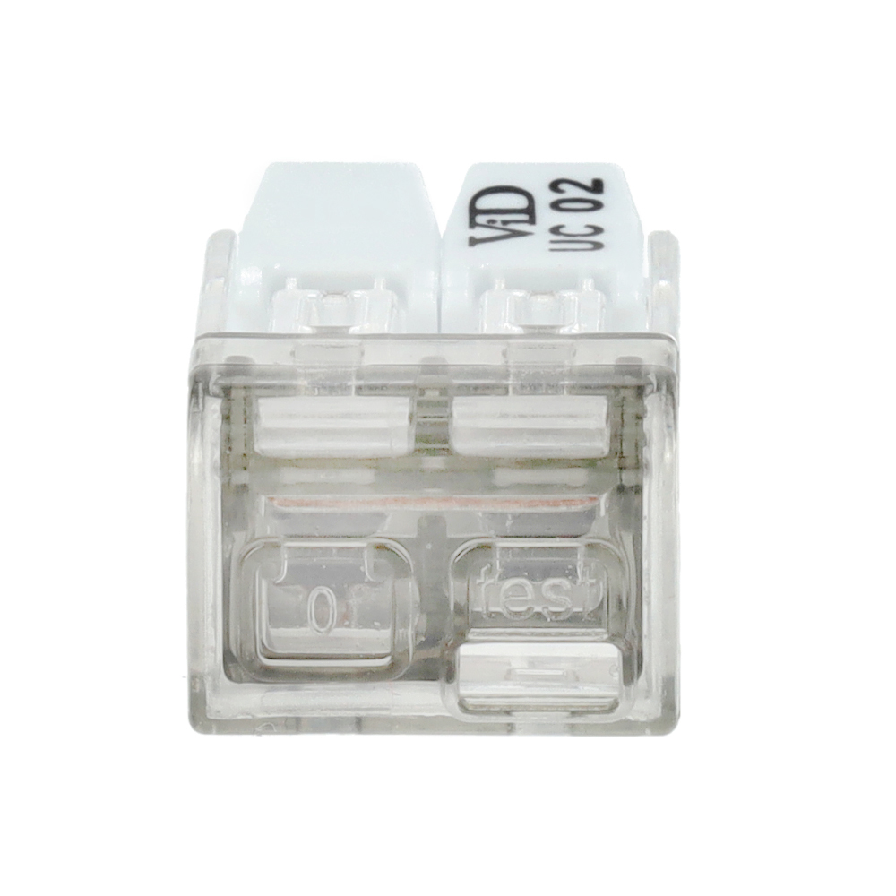 Miniatuur van EMhub lasklem 2-voudig 0,2-4 mm² met hendel - per 100 stuks (4083015)