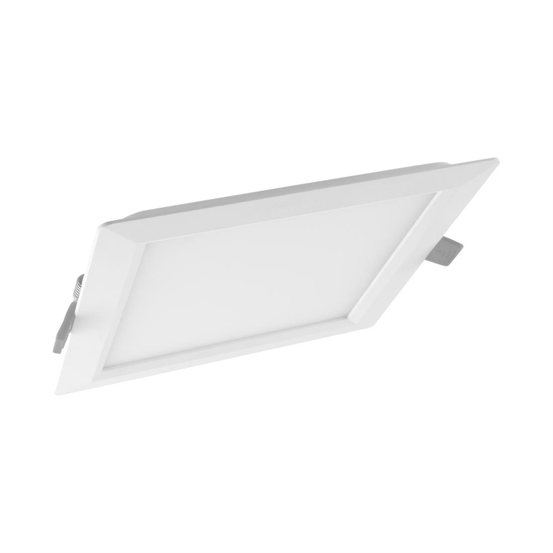Miniatuur van Ledvance LED downlighter 12W 1.020lm koel wit 4000K zaagmaat Ø155mm 169x169mm - wit (4058075079298)
