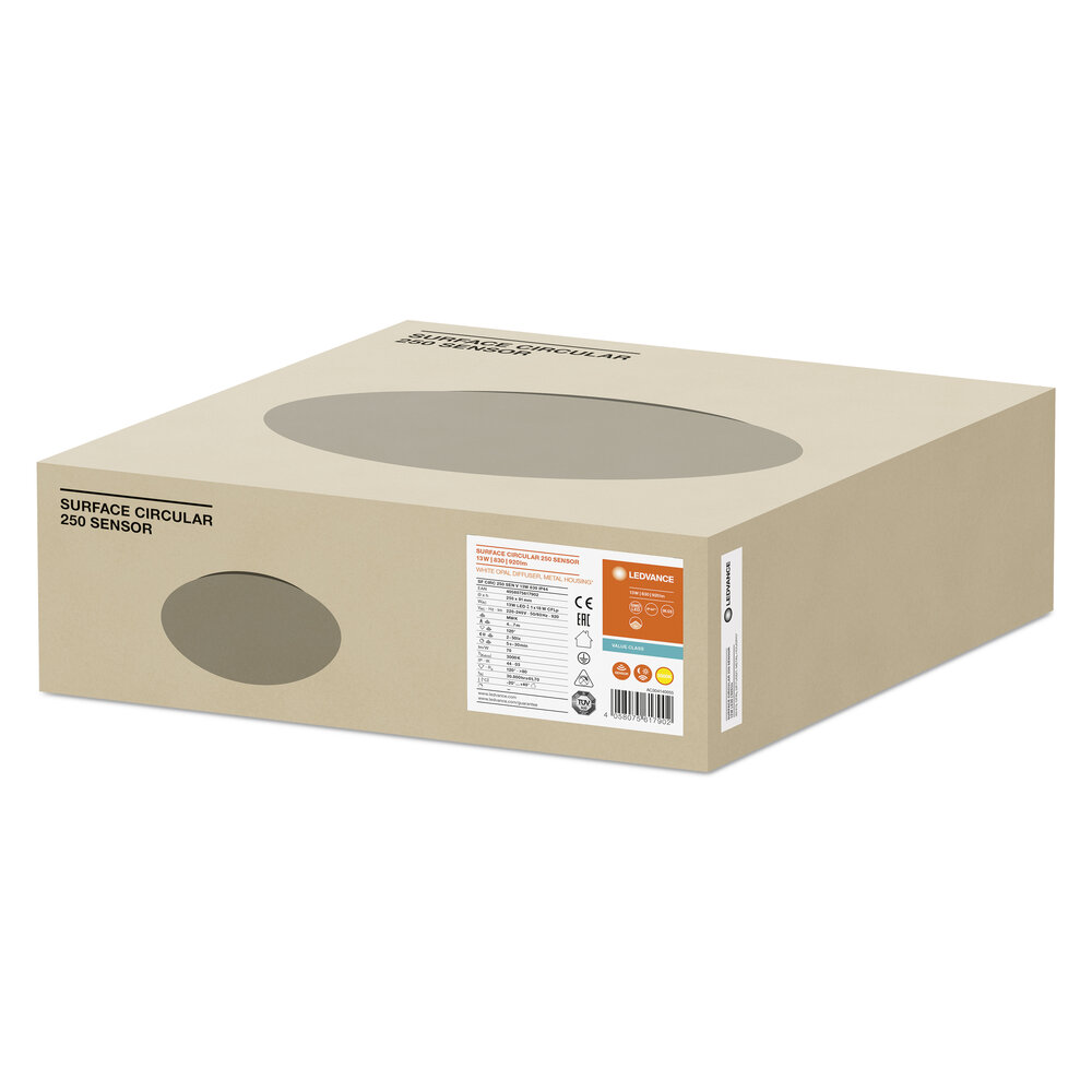 Miniatuur van Ledvance LED plafonniere met sensor 13W 920lm warm wit 3000