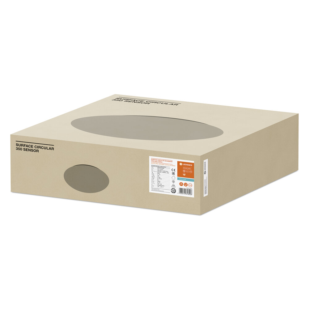 Miniatuur van Ledvance LED plafonniere 18W 1.440lm koel wit 4000K IP44 met sensor (4058075618008)