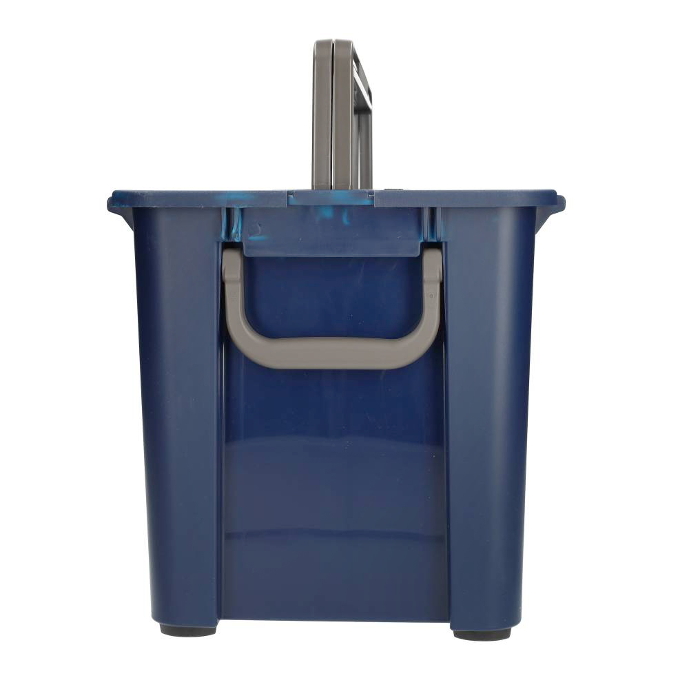 Miniatuur van RAACO kunststof gereedschapskist Compact 47 incl. lades en inzetbakken 540x292x296mm - blauw (136600)
