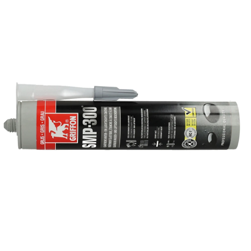 Miniatuur van GRIFFON SMP 300 elastische water- en luchtdichte SMP coating - koker 290ml - grijs (7001082)