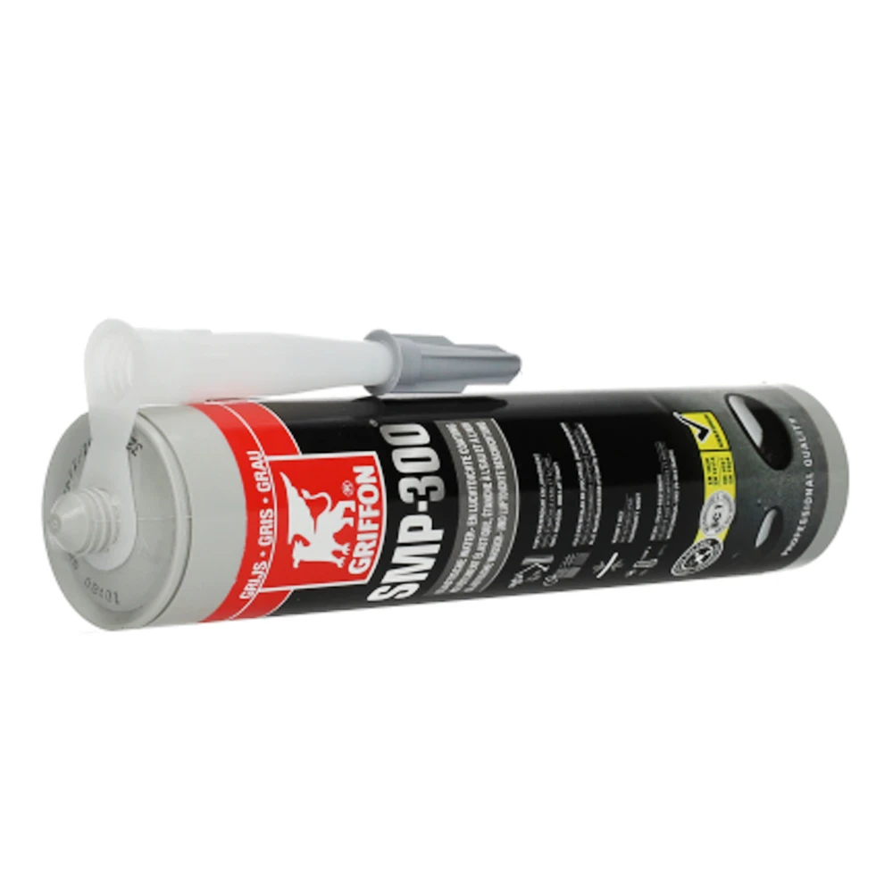 Miniatuur van GRIFFON SMP 300 elastische water- en luchtdichte SMP coating - koker 290ml - grijs (7001082)