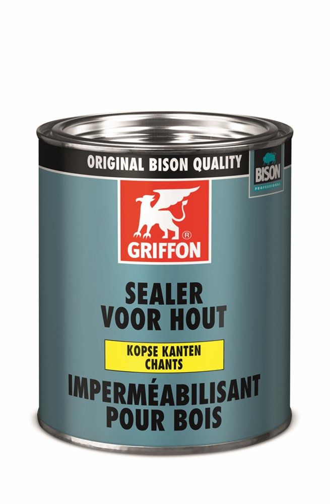Miniatuur van GRIFFON Wood Sealer voor afdichten hout kopse kanten - blik 750 ml - transparant (6302542)