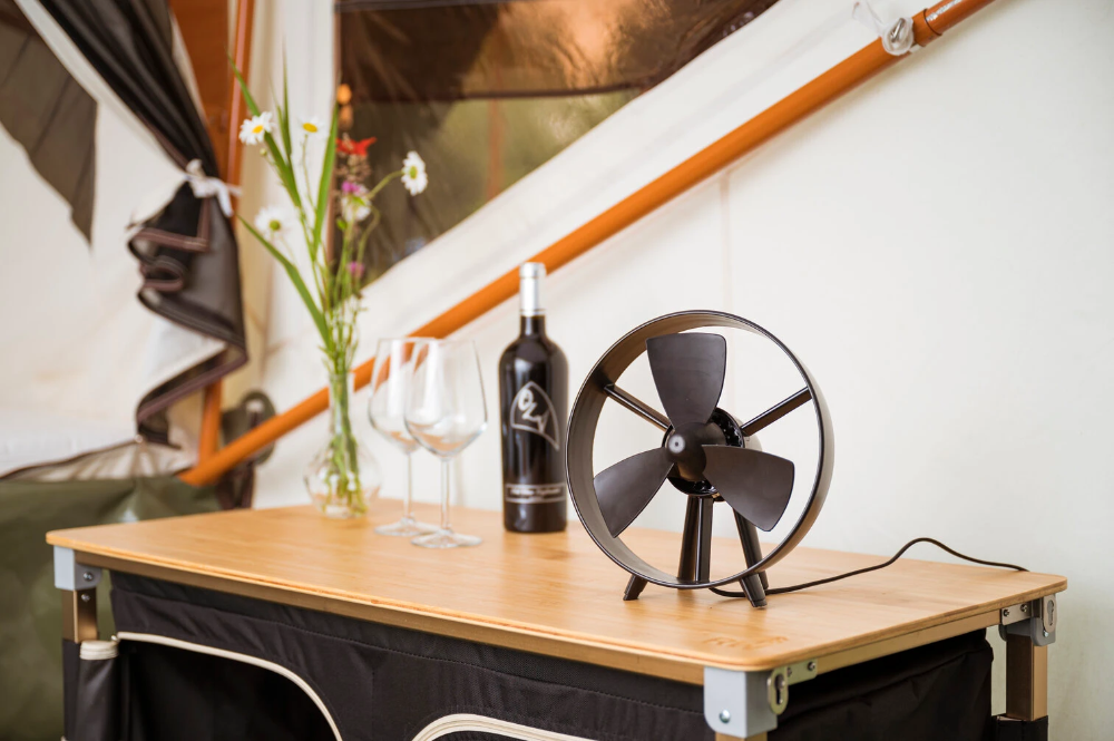 Miniatuur van Eurom tafelventilator aanraakveilig 18W - zwart (385038)