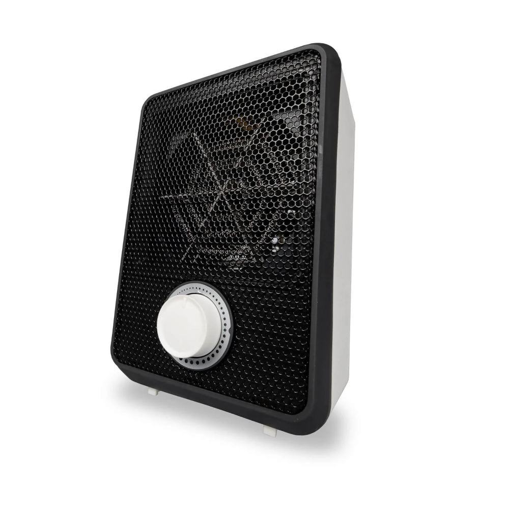 Miniatuur van Eurom compacte elektrische ventilatorkachel met thermostaat 600W (350807)