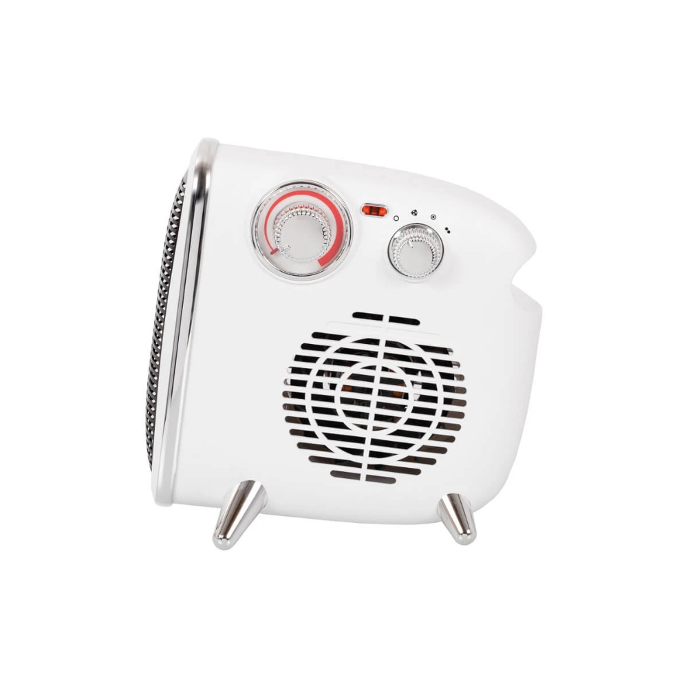 Miniatuur van Eurom retro ventilatorkachel met 3 standen 1800W - wit (352160)
