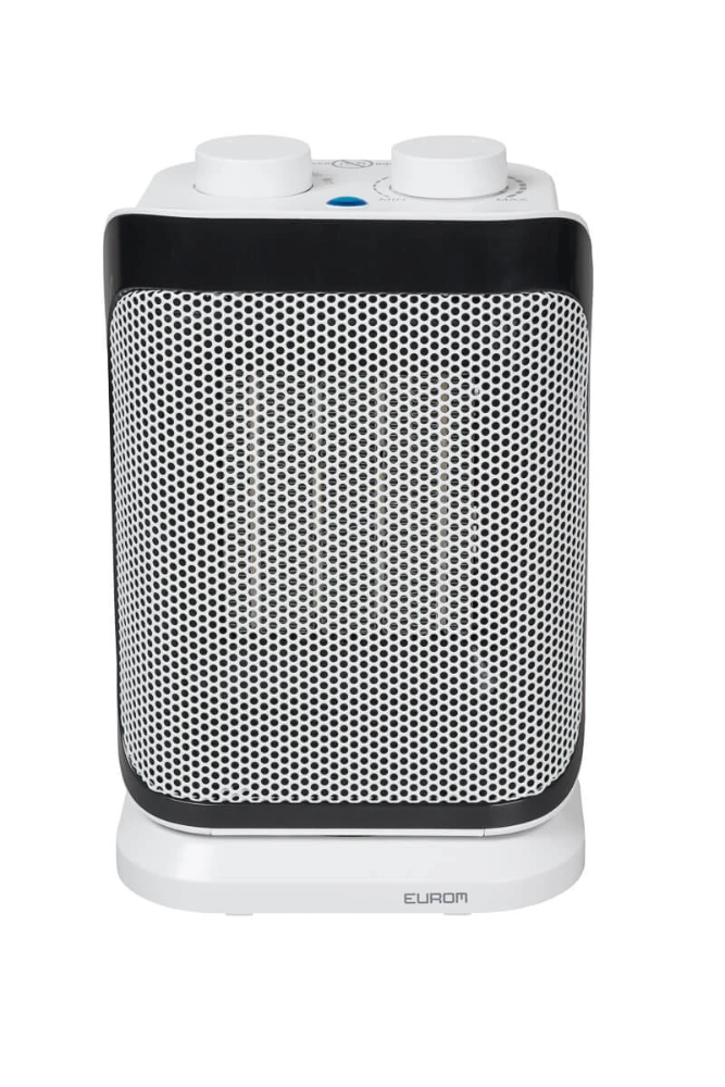 Miniatuur van Eurom compacte keramische kachel met 3 standen en thermostaat 1500W (342505)