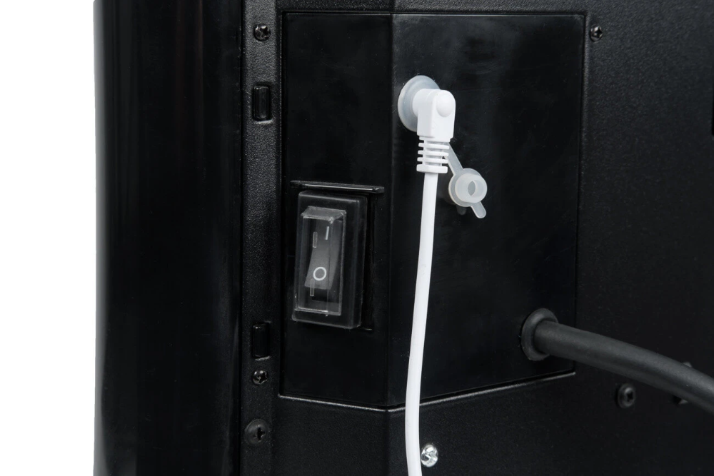 Miniatuur van Eurom alutherm elektrische kachel 2000W met WiFi en app - zwart (360769)