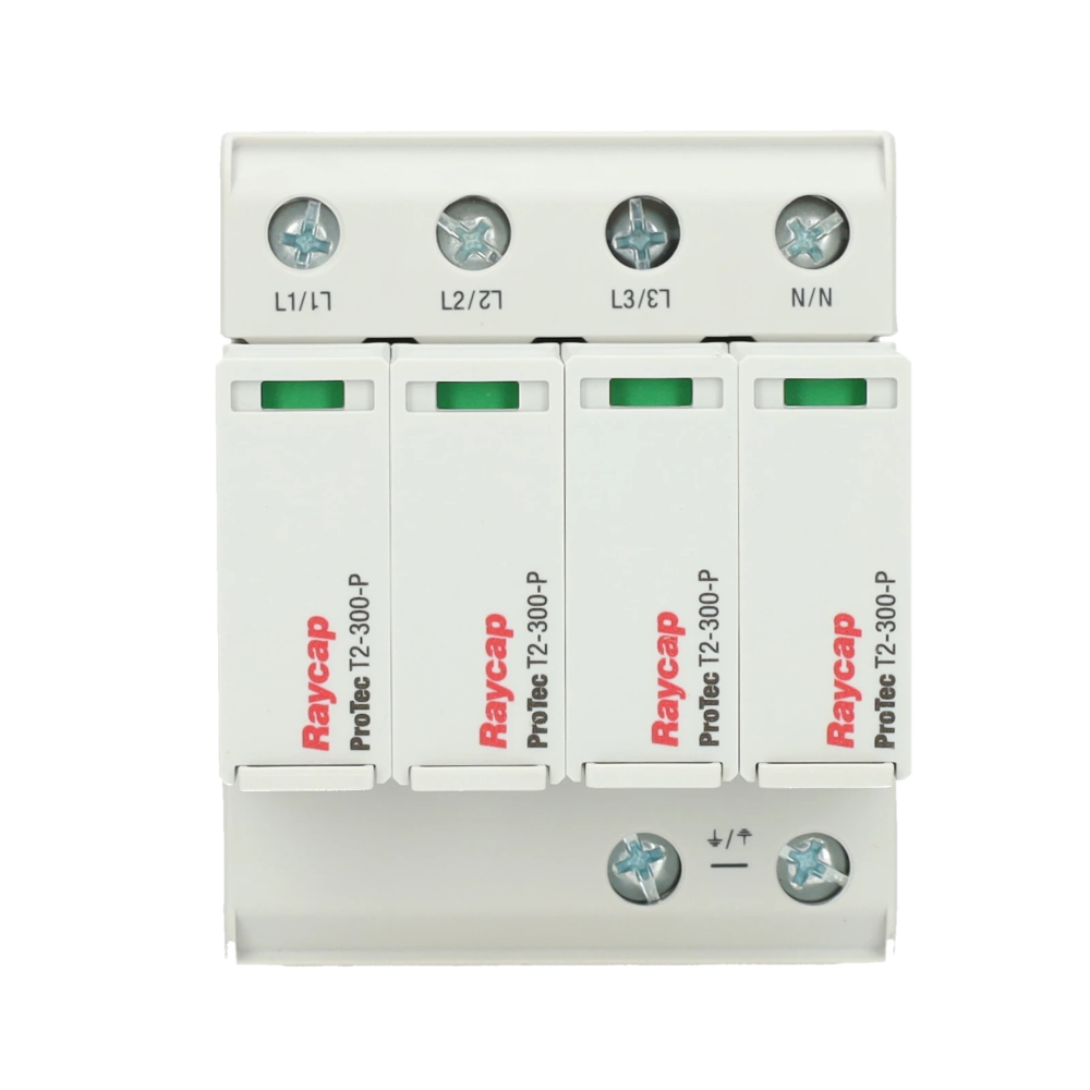 Miniatuur van Raycap ProTec overspanningsbeveiliging type 2 3P+N (TN-S) 50kA DIN-rail (RA-59.0104)