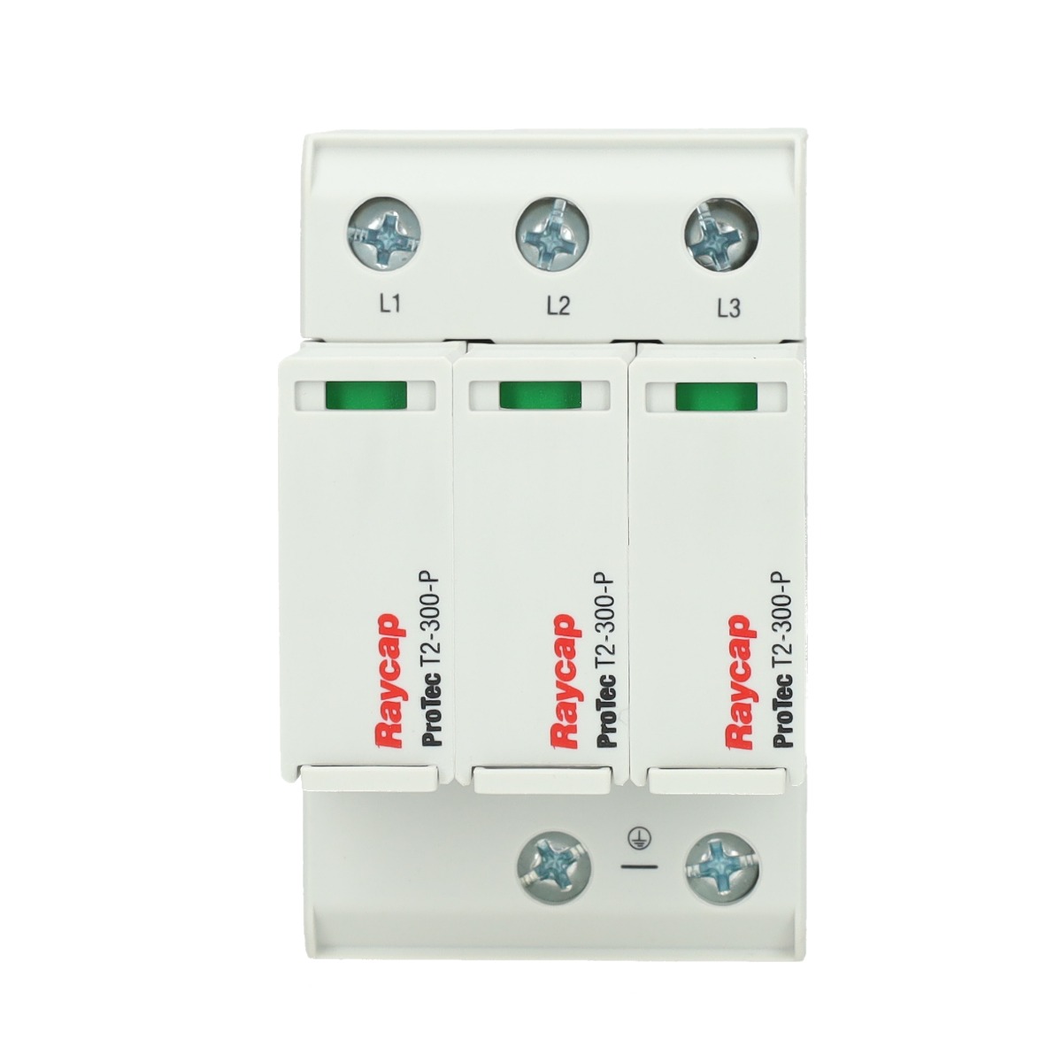 Miniatuur van Raycap ProTec overspanningsbeveiliging type 2 3P (TN-C) 50kA DIN-rail (RA-59.0094)