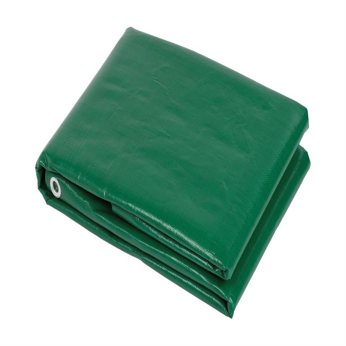 Miniatuur van Kreator dekkleed afdekzeil 120 gram 4x4m - groen/blauw (KRT660204)