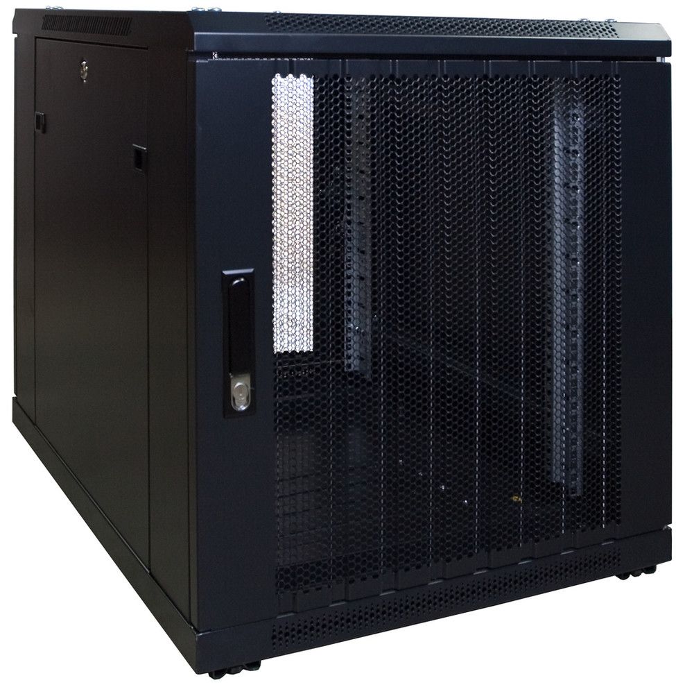 Miniatuur van 15U mini patchkast met geperforeerde deur 600x600x770mm (DS6812)