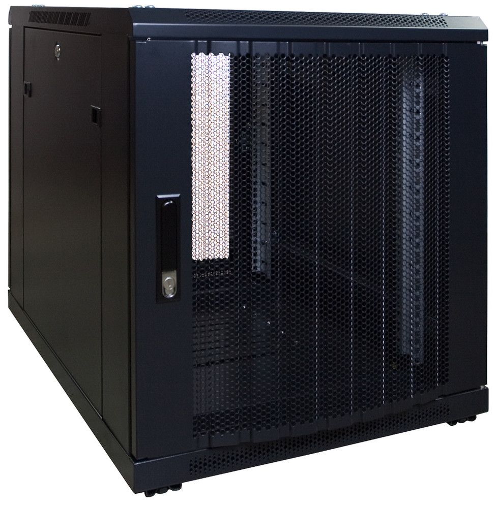 Miniatuur van 15U mini patchkast met geperforeerde deur 600x600x770mm (DS6812)