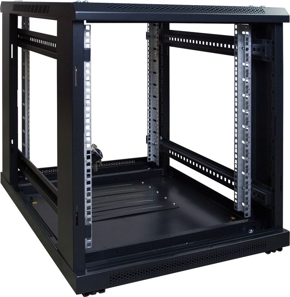 Miniatuur van 12U mini patchkast met glazen deur 600x600x720mm (DS6612-MINI)