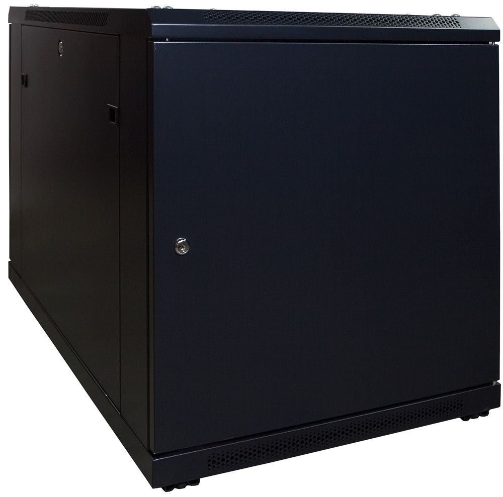 Miniatuur van 12U mini patchkast met glazen deur 600x1000x720mm (DS6012)