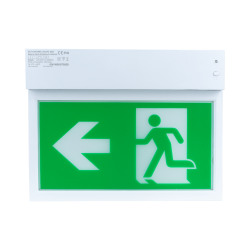 Miniatuur van ION industries opbouw LED noodverlichting 3W 150lm 3h auto test (60.100.012)