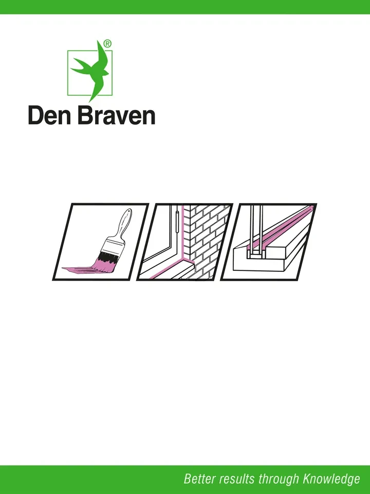 Miniatuur van Den Braven Zwaluw Hybriseal 2PS overschilderbare afdichtingskit beglazingskit KOMO - koker 290ml - zwart (10879400)