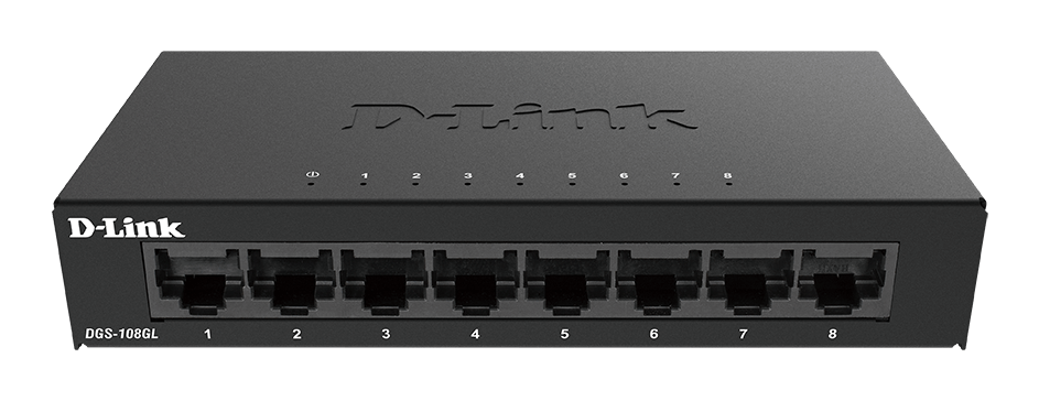 Miniatuur van D-Link 8-poorts Gigabit Unmanaged switch (DGS-108GL/E)