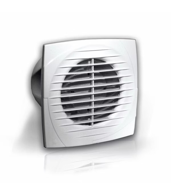 Miniatuur van WEHA inbouwventilator met timer en vochtsensor Ø100mm 60m3/h (20100203)