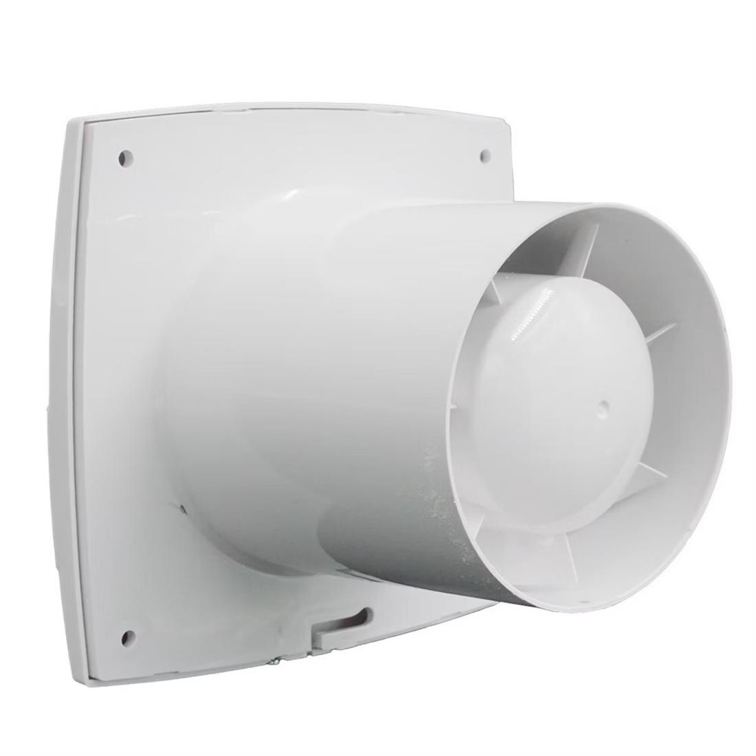 Miniatuur van WEHA inbouwventilator standaard voor wand/plafondmontage Ø100mm 60m3/h (20100254)