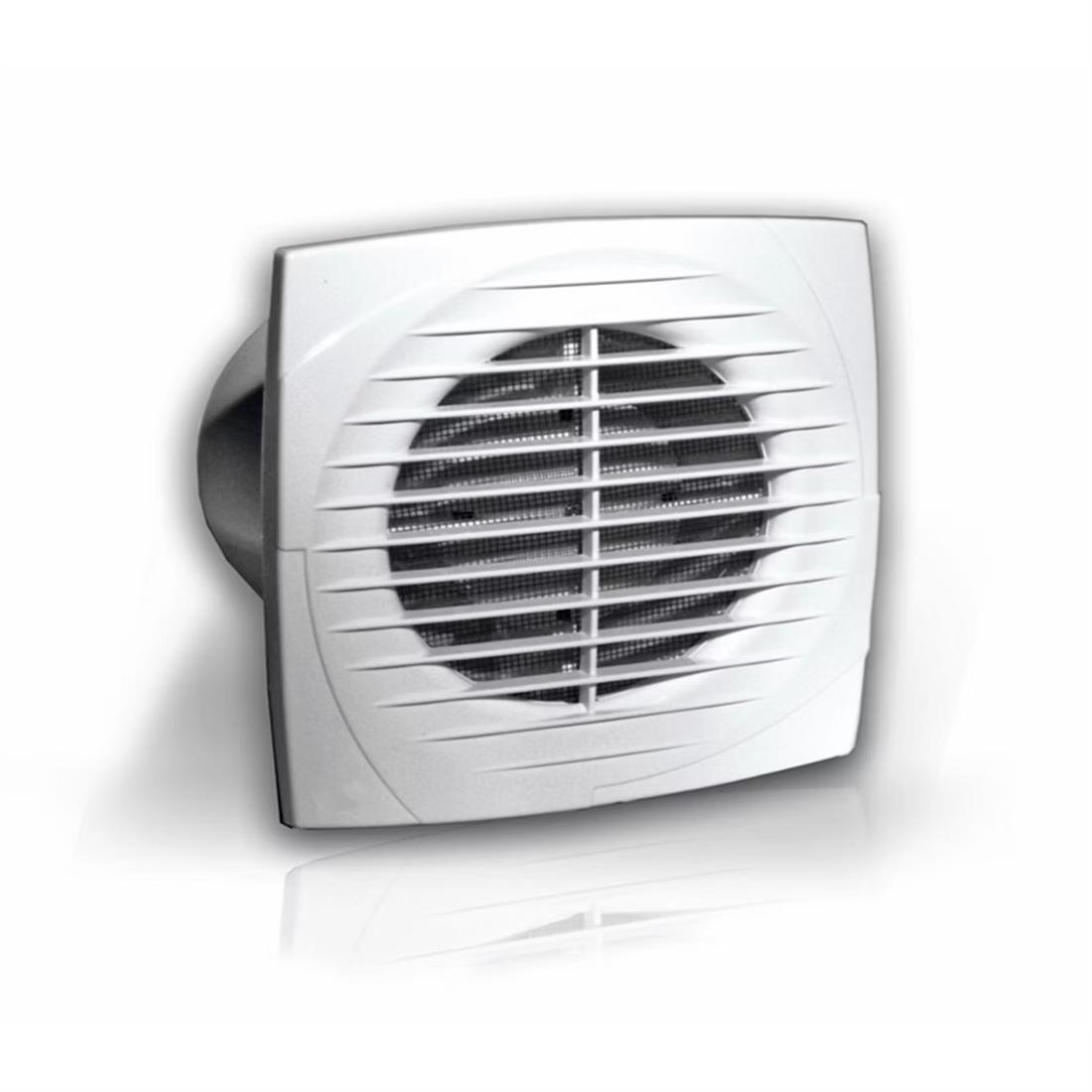 Miniatuur van WEHA inbouwventilator standaard voor wand/plafondmontage Ø100mm 60m3/h (20100254)