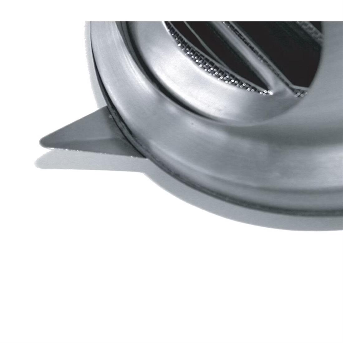 Miniatuur van WEHA bolrooster Ø125mm RVS 275 m³/h - zwart (20300125 ZW)