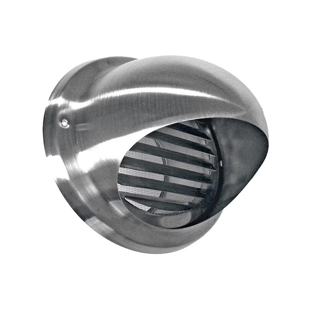 Miniatuur van WEHA bolrooster Ø150mm RVS 275 m³/h - zwart (20300150 ZW)
