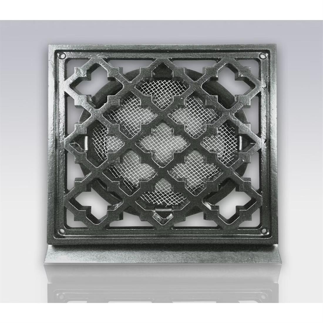 Miniatuur van WEHA retro rooster vierkant Ø150mm - aluminium brons (20801150)