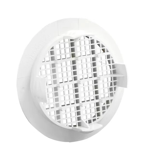 Miniatuur van AIR CONTROL ventilatierozet inbouw 70mm kunststof 32cm2 - wit (20201090)