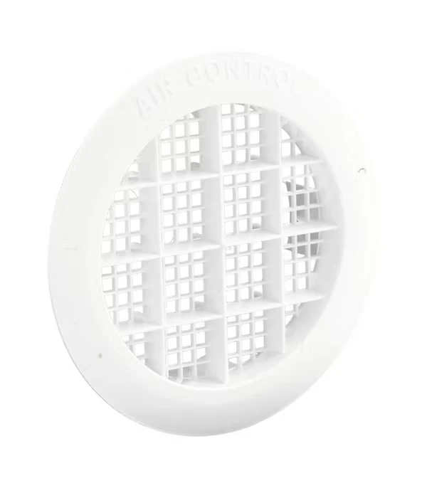 Miniatuur van AIR CONTROL ventilatierozet inbouw 70mm kunststof 32cm2 - wit (20201090)