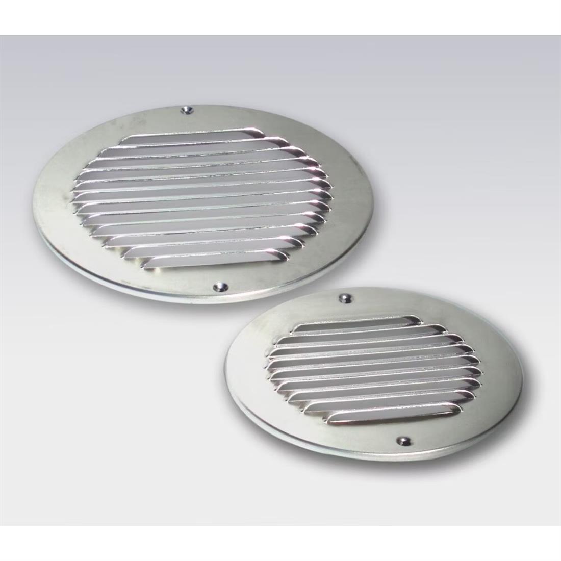 Miniatuur van WEHA schoepenrooster aluminium Ø150mm - wit (2401R150 W)