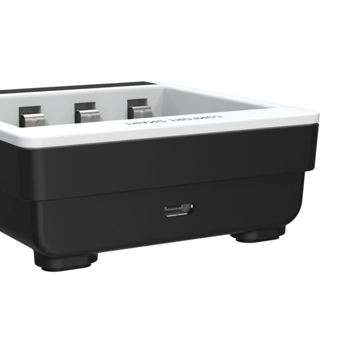 Miniatuur van Ansmann comfort smart snellader voor 4 stuks AAA / AA (1001-0092)