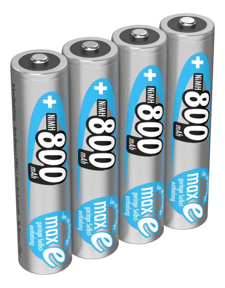 Miniatuur van Ansmann oplaadbare batterij NiMH AAA 1.2V 800mAh - verpakking per 4 stuks (5035042)