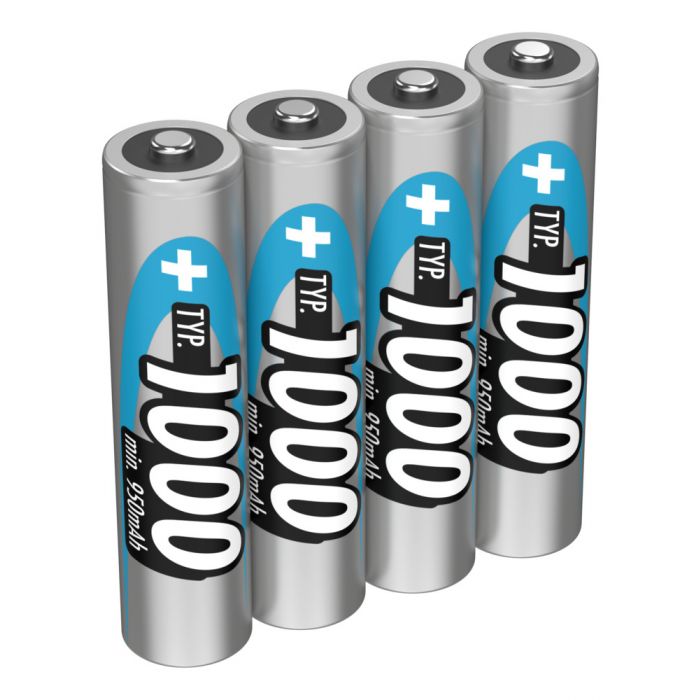 Miniatuur van Ansmann oplaadbare batterij NiMH AAA 1.2V 1.000mAh - verpakking per 4 stuks (5030882)